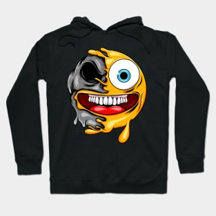 Grinning Zombie Emoji Hoodie